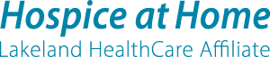 Hospice at Home Wordmark Logo Vector