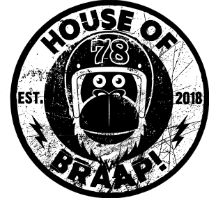 House of Braap Cycleshop Logo Vector