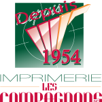 Imprimerie les Compagnons Logo Vector