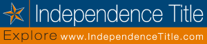 Independence Title Company Logo Vector