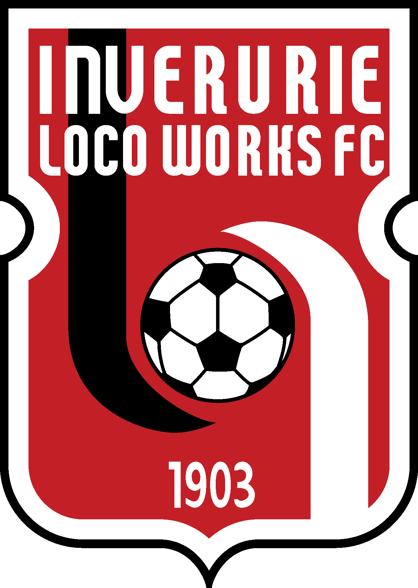 Inverurie Loco Works FC Logo Vector