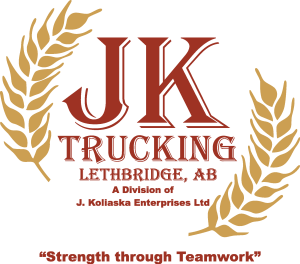 JK Trucking Logo Vector