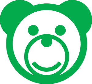 JSO´s rating tag Teddybear Logo Vector