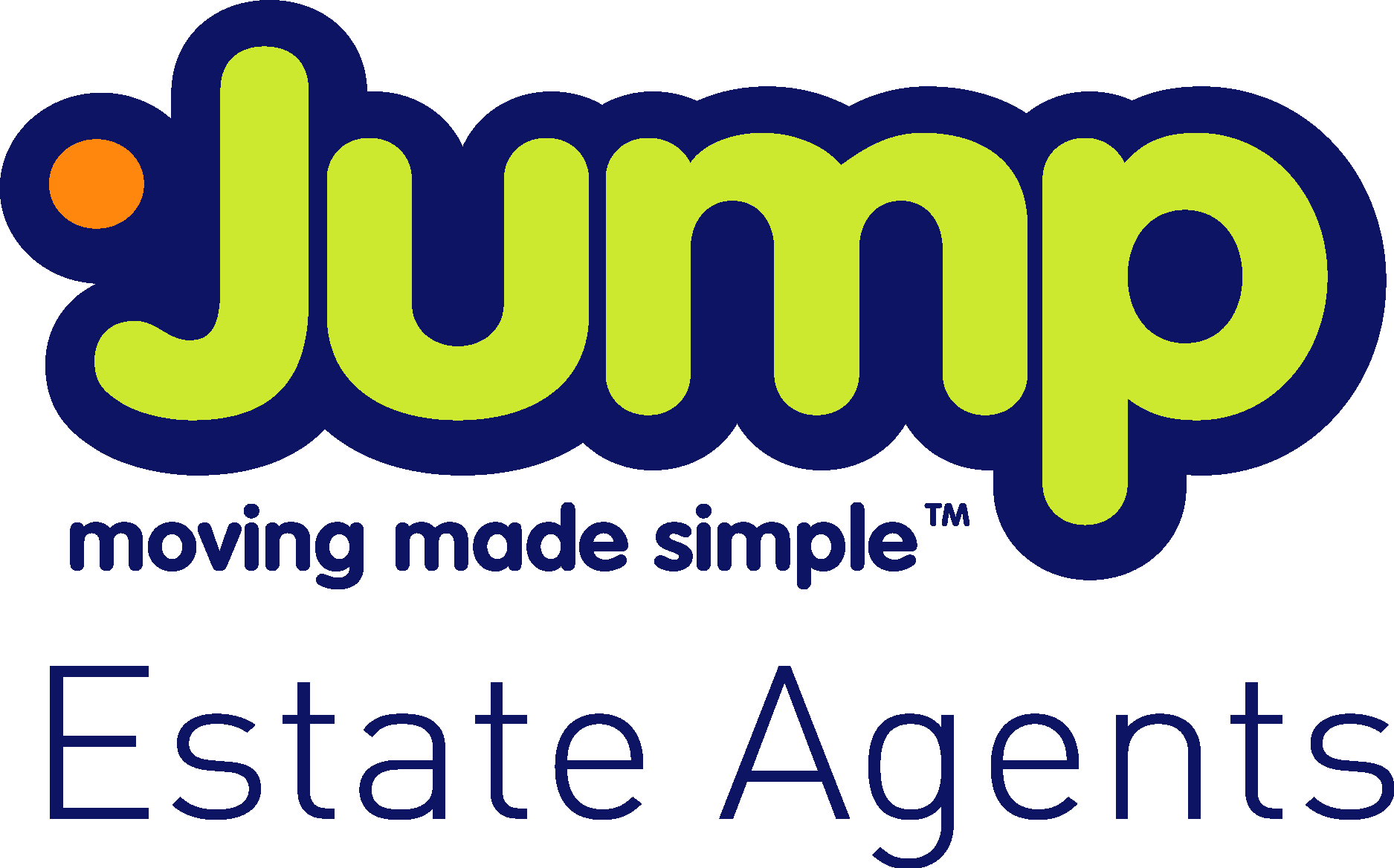 Jump Estate Agents Logo Vector