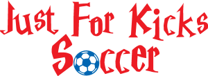 Just For Kicks Soccer Club Logo Vector