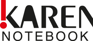 Karen Notebook Logo Vector