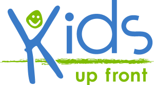 Kids Up Front Logo Vector