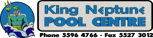 King Neptune Pool Centres Logo Vector