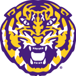 LSU Tigers simple Logo Vector