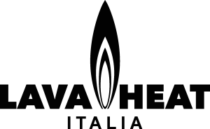 Lava Heat Italia black Logo Vector