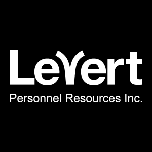 Levert Personnel Resources Inc. white Logo Vector