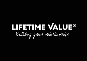 Lifetime Value  black Logo Vector
