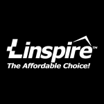 Linspire white Logo Vector