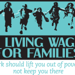 Living Wage for Families Logo Vector