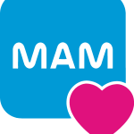 MAM Baby Logo Vector