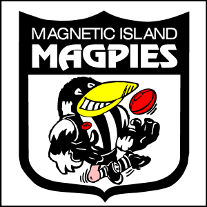 Magnetic Island Magpies Logo Vector