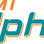 Miami Dolphins simple Logo Vector