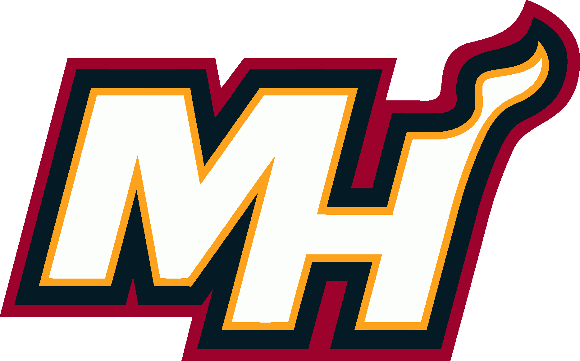 Miami Heat old Logo Vector