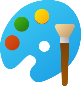 Microsoft Paint Logo Vector