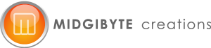 Midgibyte Creations Logo Vector