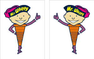 Mr Whippy Logo Vector