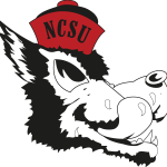 N.C. State University Wolfpack old Logo Vector