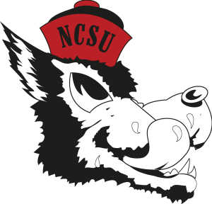 N.C. State University Wolfpack old Logo Vector