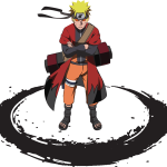 Naruto Sage Mode Logo Vector