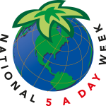 National 5 A Day Week Logo Vector