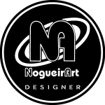 Nogueirart Detalhado Logo Vector