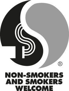 Non smokers and smokers welcome Logo Vector