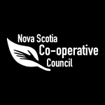 Nova Scotia Co operative Council white Logo Vector