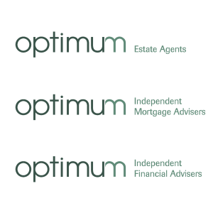 Optimum Estate Agents Mortgage Financial Advisers Logo Vector