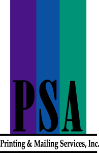 PSA Printing & Mailing Logo Vector