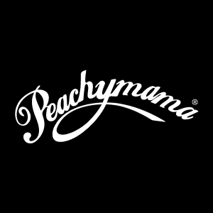 Peachymama White. Logo Vector