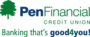 Pen Financial Credit Union Logo Vector