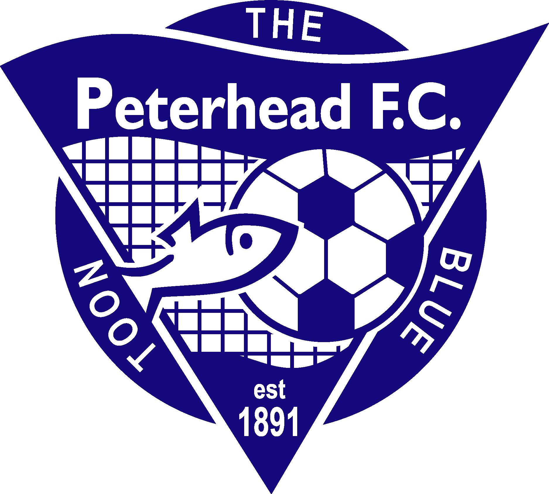 Peterhead FC Logo Vector
