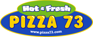 Pizza 73 Logo Vector