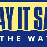 Play It Safe By The Water Logo Vector