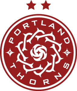 Portland Thorns FC Red Logo Vector