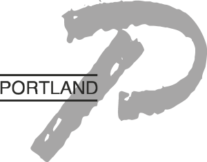 Portland simple Logo Vector