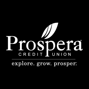 Prospera Credit Union white Logo Vector