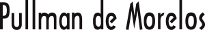Pullman de Morelos Wordmark Logo Vector