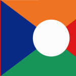 REUNION ISLAND FLAG Logo Vector