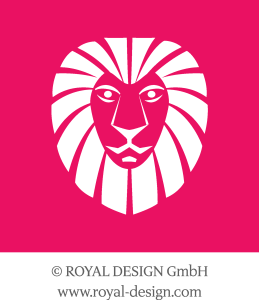 ROYAL DESIGN lion Logo Vector