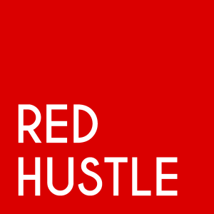 Red Hustle Logo Vector