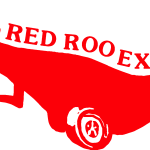 Red Roo Exhausts Logo Vector