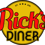 Rick’s Diner Logo Vector