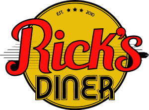 Rick’s Diner Logo Vector