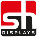 S H Displays Logo Vector